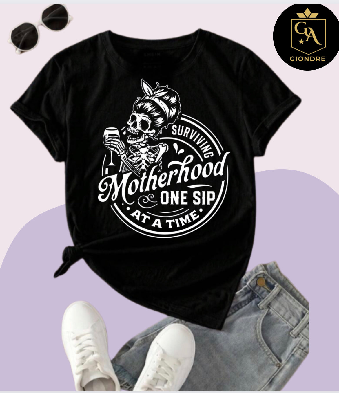 Surviving Motherhood one sip