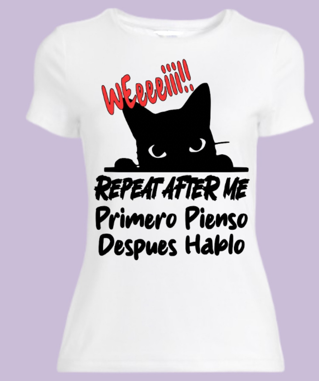 Weeeiiiii!!!!! Repeat after me primero pienso segundo hablo