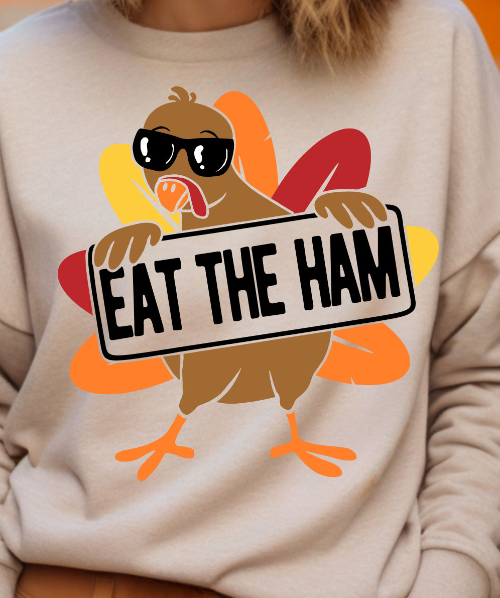 Eat the Ham!!!! Crew neck sweater
