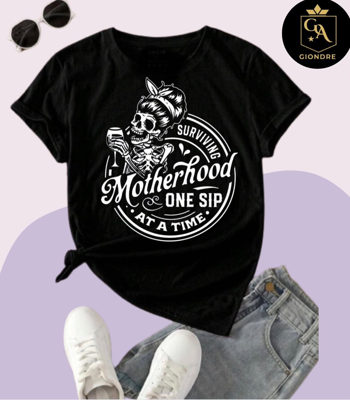 Surviving Motherhood one sip